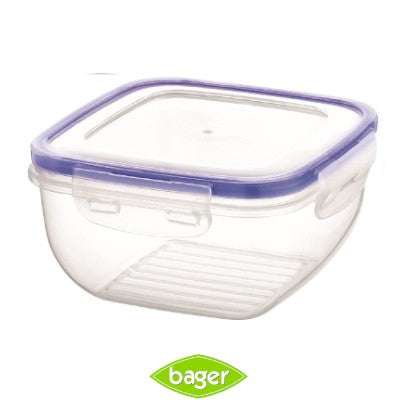 Bager, Cook&Lock Square Storage Container 1500 Ml (Std)