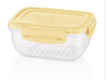 Bager, Cook&Lock Colored Cover Rectangular Storage Container 2300 Ml
