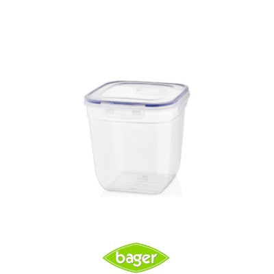 Bager, Cook&Lock Square Storage Container 1100 Ml (Deep)