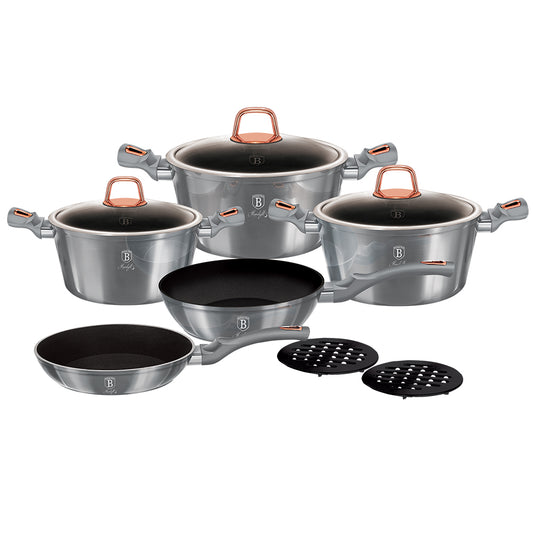Berlinger Haus, 10 Pcs Cookware Set, Moonlight Edition