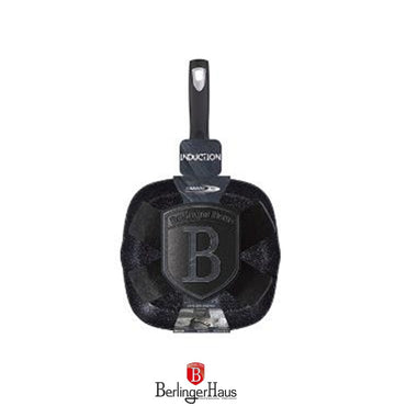 Berlinger Haus, Grill Pan, 28 Cm, Metallic Line Carbon Pro Collection