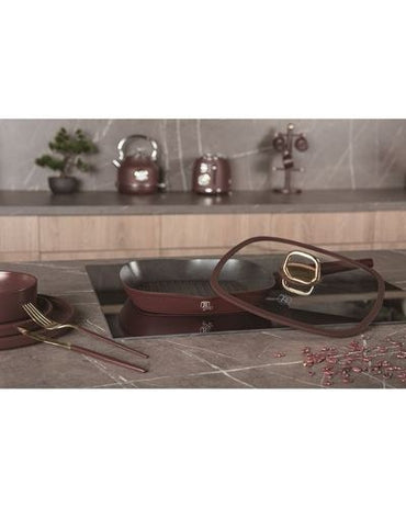 Berlinger Haus, Grill Pan With Lid, 28 Cm, Leonardo Collection