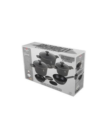 Berlinger Haus, 10 Pcs Cookware Set, Anthracite Collection