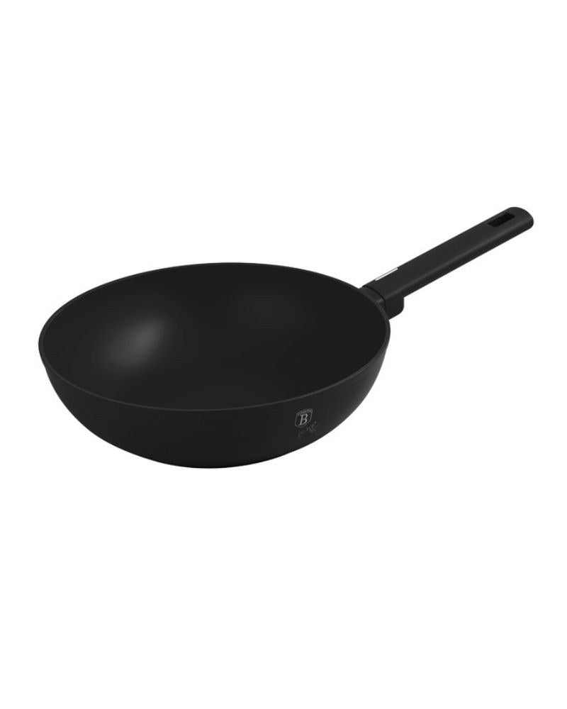 Berlinger Haus, Matte Black 28Cm Wok B/6