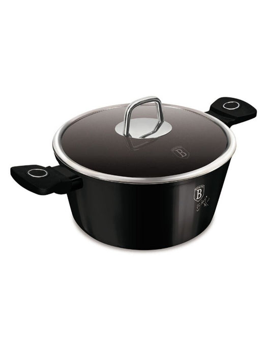 Berlinger Haus, Black Vantage 20Cm Casserole With Lid B/6