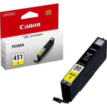 Canon, Inkjet Y (Yield=330Pages), CLI-451Y