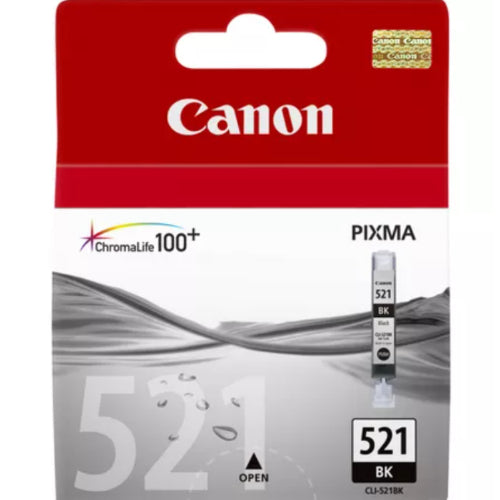 Canon, Black Ink Tank, CLI-521BK