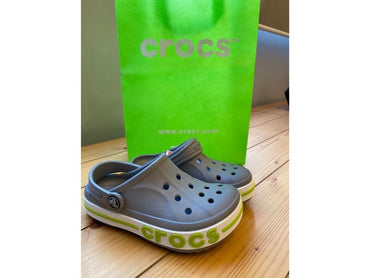 Crocs, Bayaband Kids Dusky Grey, Available in Different Sizes