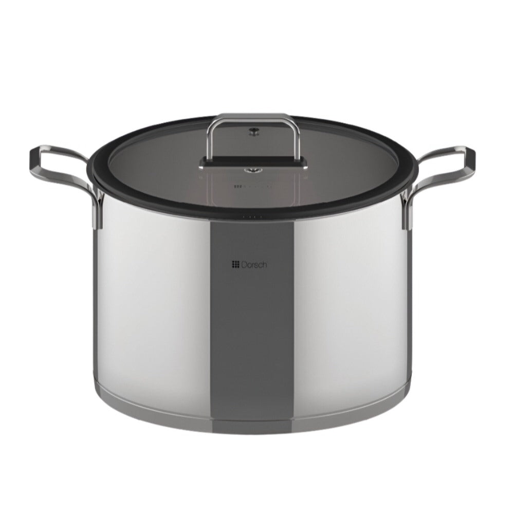 Dorsch, Stock Pot 20CM Stainless + Glass Lid