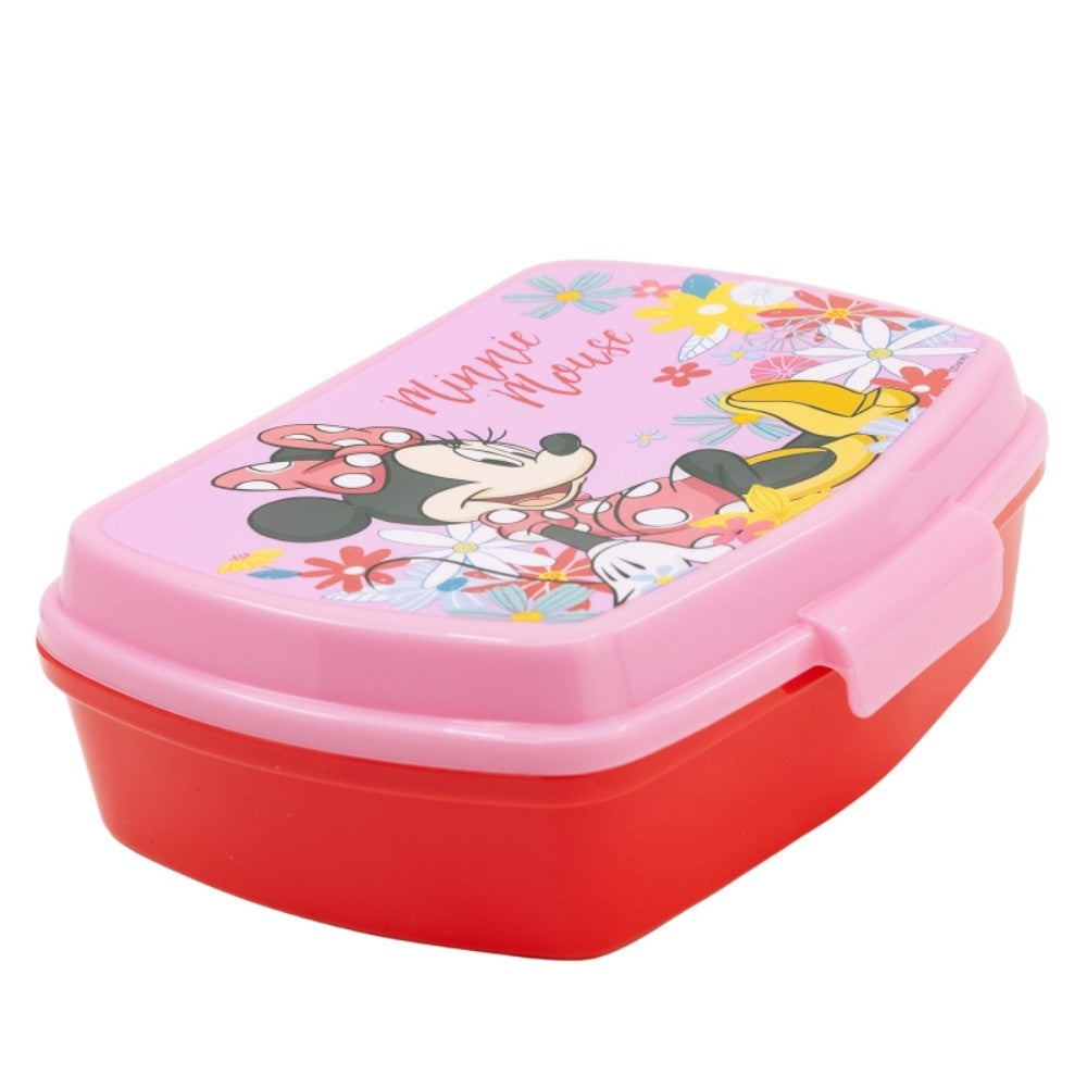 Stor, Funny Sandwich Box Minnie Mouse Spring Look