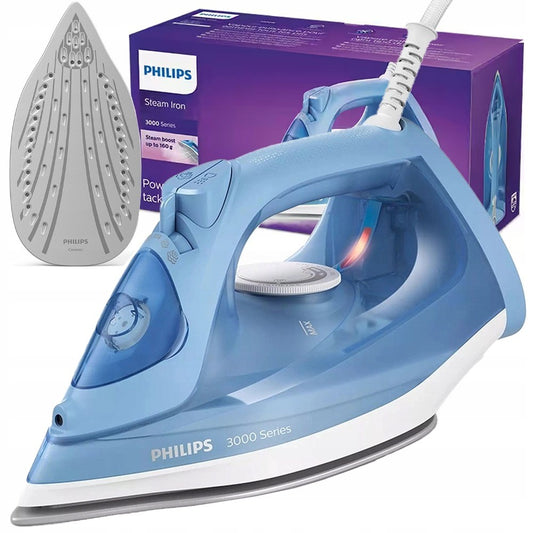 Philips, Steam Iron, 2200W, Steam (Cont) 35 G/M, Steam Boost 160 G, Tank 300 Ml