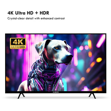 KB Element 75-Inch QLED TV UHD 4K Smart Frameless - WebOS, ELT75WQ8DE