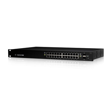 Ubiquiti, Edgeswitch, Layer 2/3, 24-Gbe Poe+, 2-Sfp, 250W