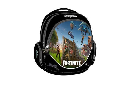 Exsport, Backpack Fortnite, Unisex, High Canvas Backpack, Students Back To School Lightweight, Book Bag, Travel Backpack With Side Pockets, Large