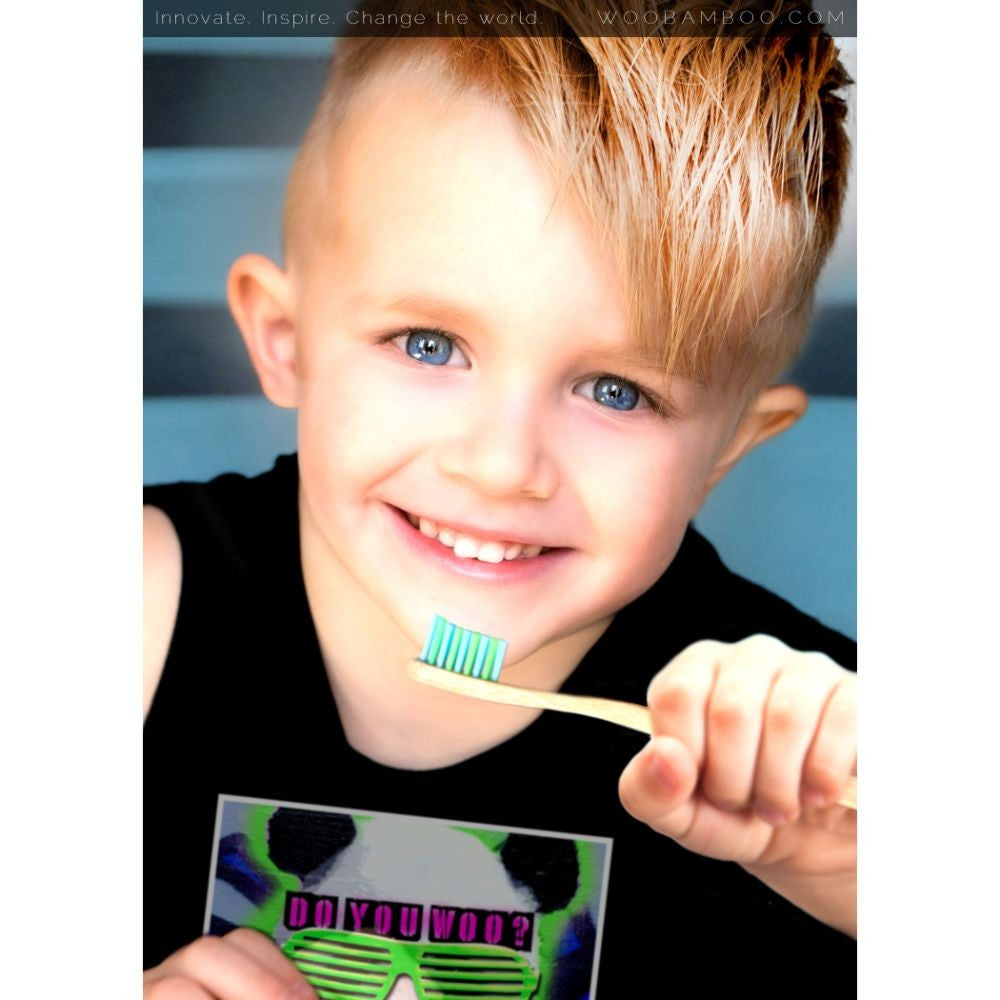 WooBamboo, Sprouts Kids Supersoft Toothbrush (2-Pack)