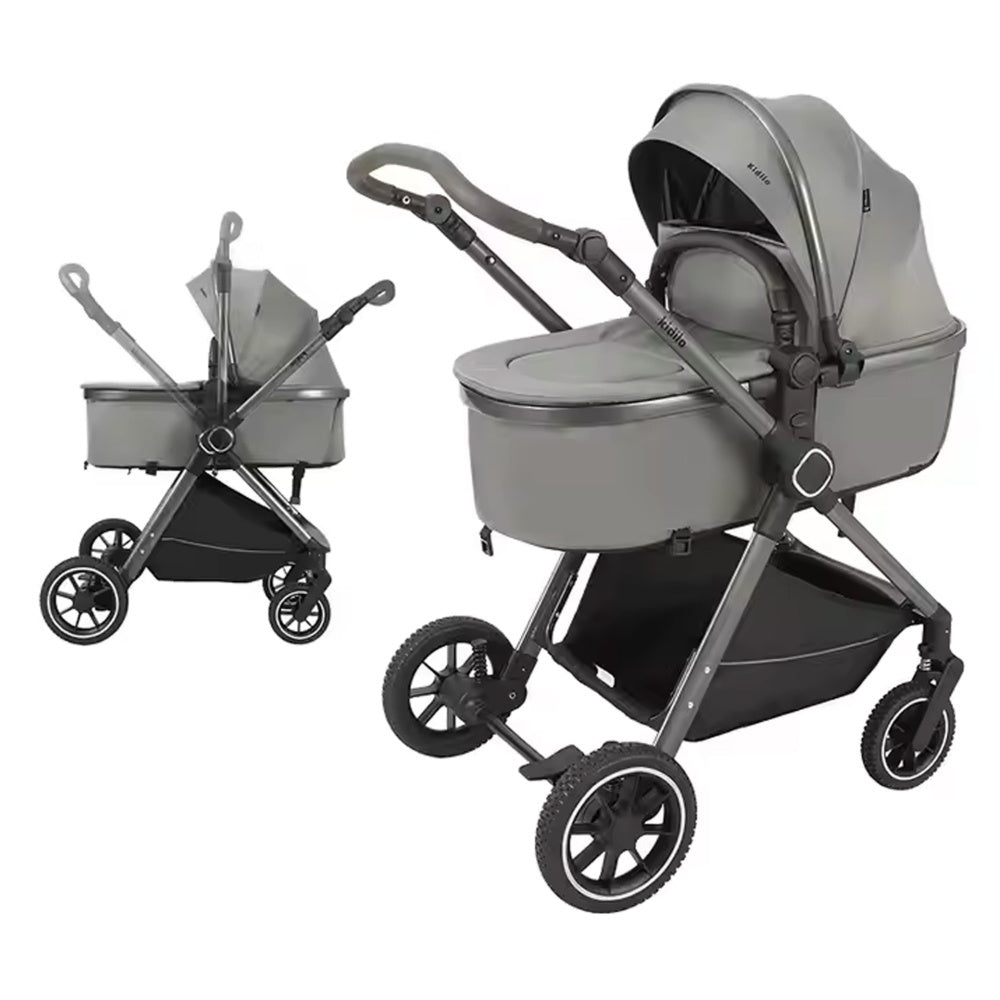 Kidilo, H5+C Multiple Prams Pushchair-3 in 1 Baby Stroller
