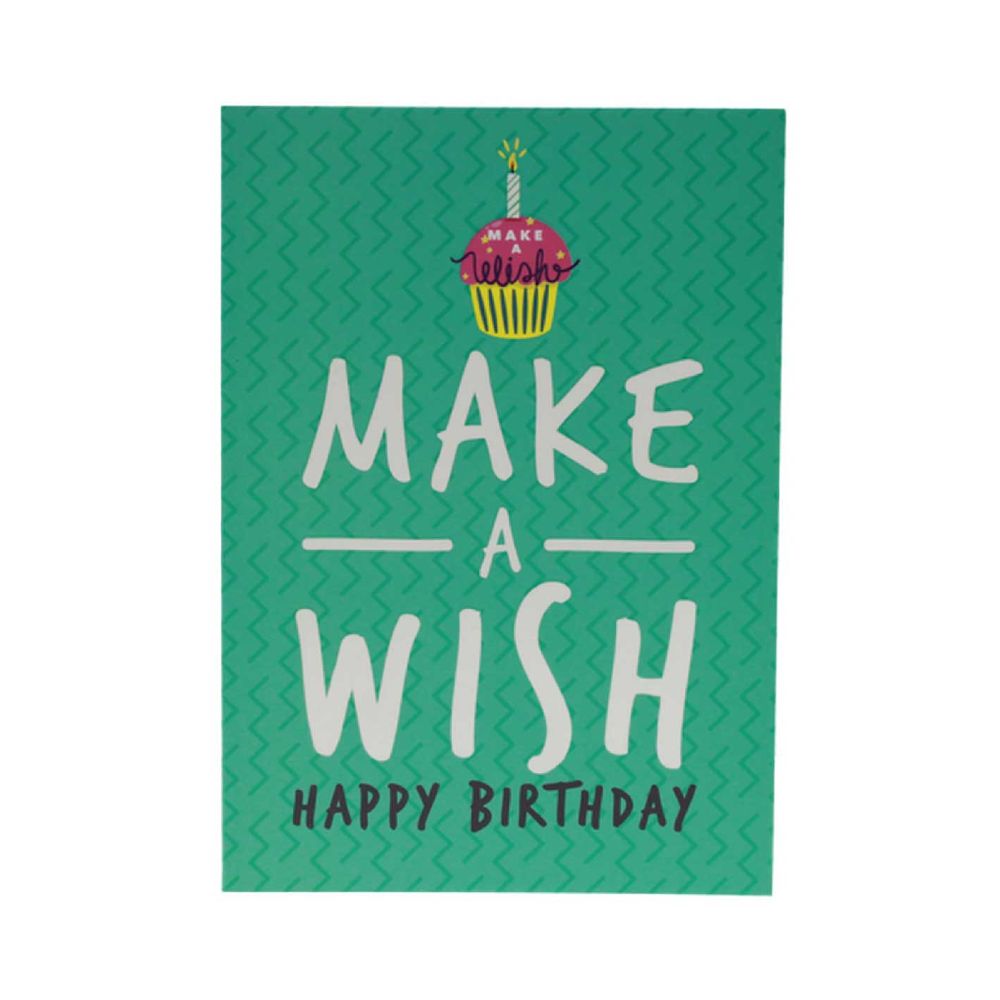 Smile Yalla, Greeting Cards, Make A Wish Happy Birthday