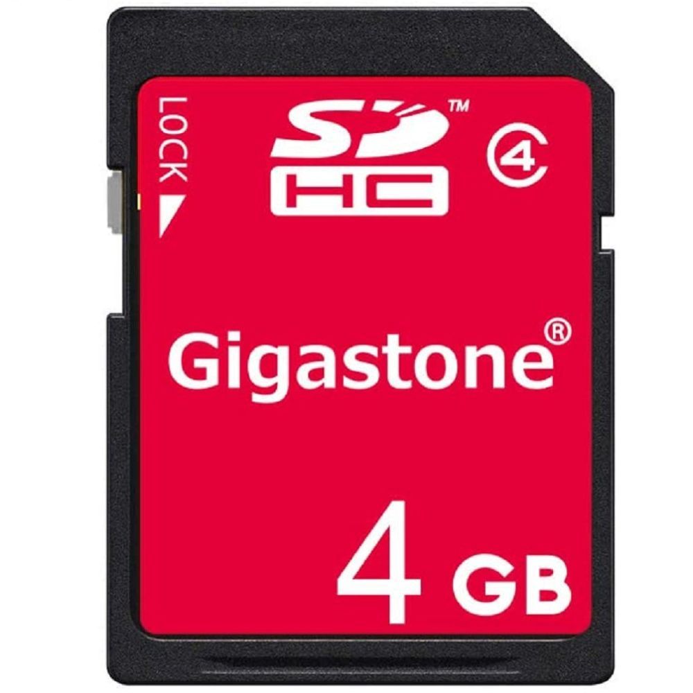 GIGASTONE MEMORY SDHC 4GB CLASS 4 - M139A