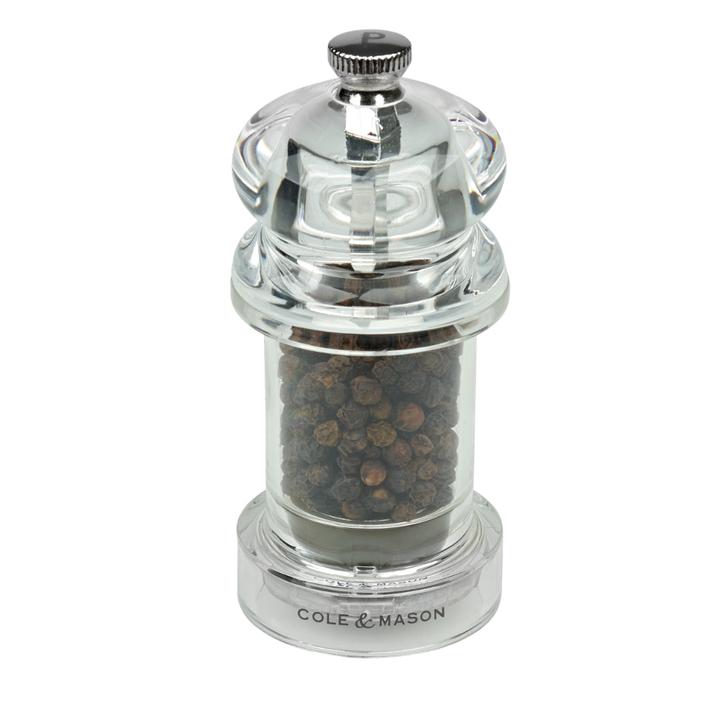 Cole & Mason 575 Clear Acrylic Precision Pepper Mill, H57501P