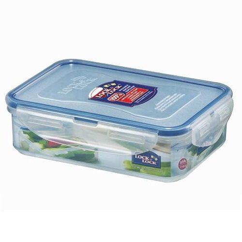 LocknLock, Rectangular Plastic Food Container 0.55 L / 0.58 Qt / 19 Oz, Hc815
