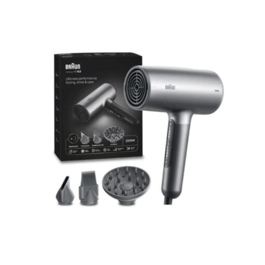 Braun High Performance Hair Dryer – Electro Grey, BRA-HD435SDE