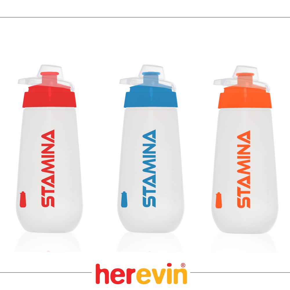 Herevin, 0,72 lt Decorated Sports Bottle-Stamina Red