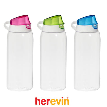 Herevin, 1 lt Sports Bottle -Pink