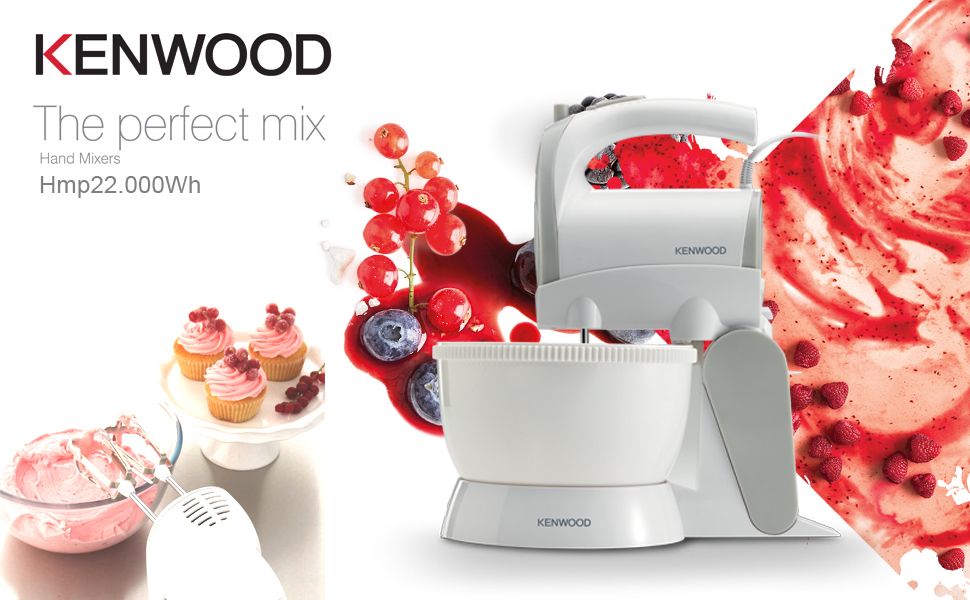 Kenwood, Hmp22 Stand Mixer With Bowl 300W 2.4L