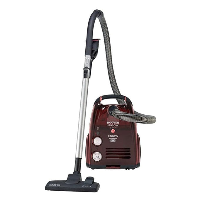 Hoover, Canister Vacuum Cleaner, Bagged/Bagless, Variable Power, 2300W