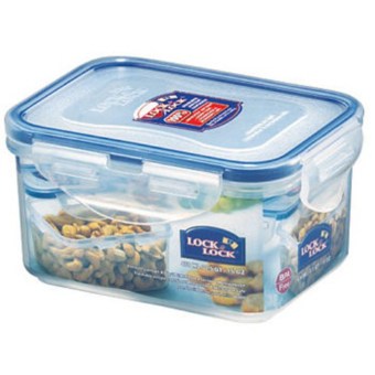 LocknLock, Rectangular Short Food Container 470Ml,Hpl807