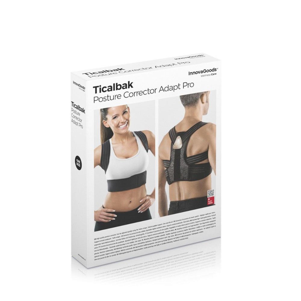 InnovaGoods, Adaptable Posture Corrector Pro Ticalbak, V0101117