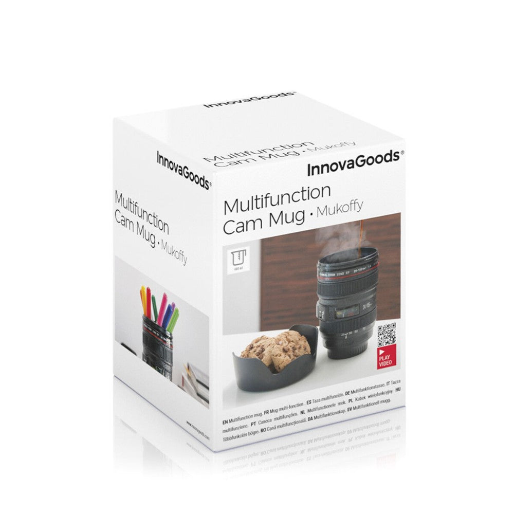InnovaGoods, Multifunction Mug With Lid Mukoffy, V0103589