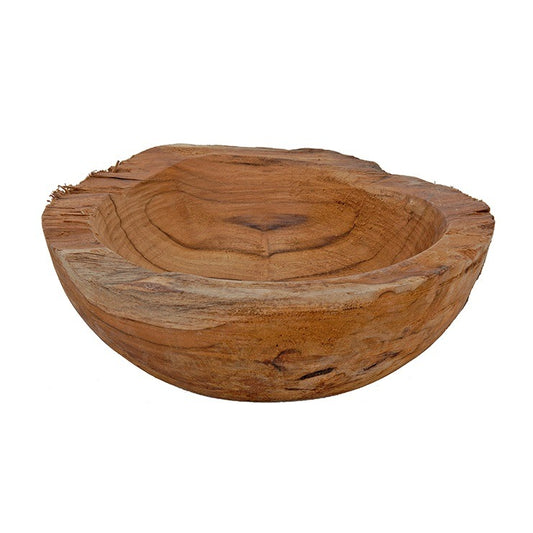Bowl In Teak Wood 20 Cm