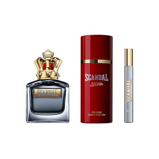 Jean Paul Gaultier Scandal Pour Homme Gift Set Eau de Toilette 100ml + 10ml + Deodorant