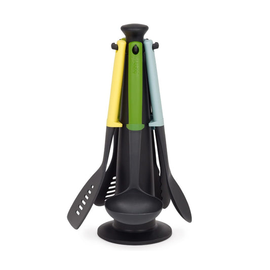 Joseph Joseph Duo 5Pcs Utensil Set With Storage Stand, JOSE-10549