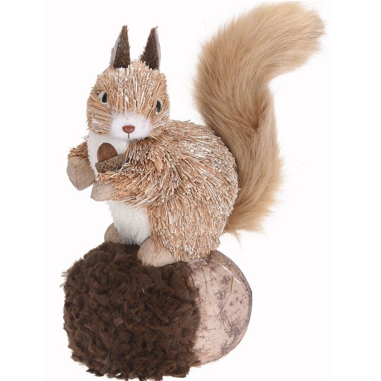 Itemz, Squirrel On Tree Trunk 23Cm