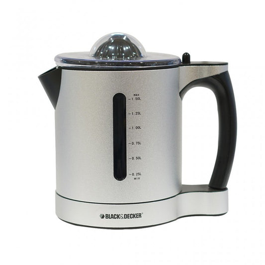 Black & Decker, Citrus Juicer 60W 1.5L Silver Iron