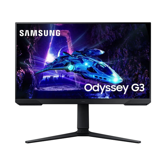 Samsung, Odyssey G3 Gaming Monitor G30D |24?? Va Panel|1Ms Response Time| Fhd Resolution: 1920X1080| Black| Eye Saver Mode And Flicker Free Technology| 180 Hz For Fluid Motion| Contrast Ratio:3000:1|Viewing Angle 178?|Hdr10| Ports: 1 Hdmi, 1 Display Port,