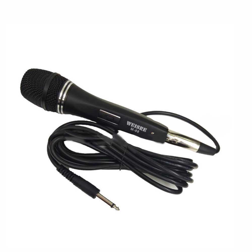 Weisre, Pro Series Professional Dynamic Microphone Black, M-88