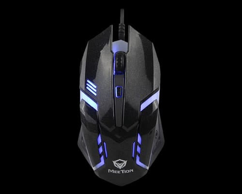 Meetion, gaming Mouse,soft Touch Switch,Additional Navigation Buttons,max Resolution 1600dpi