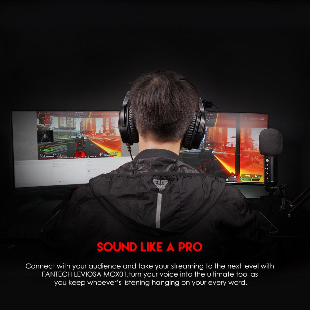 Fantech, Leviosa Mcx01 Professional Rgb Condenser - Usb Microphone