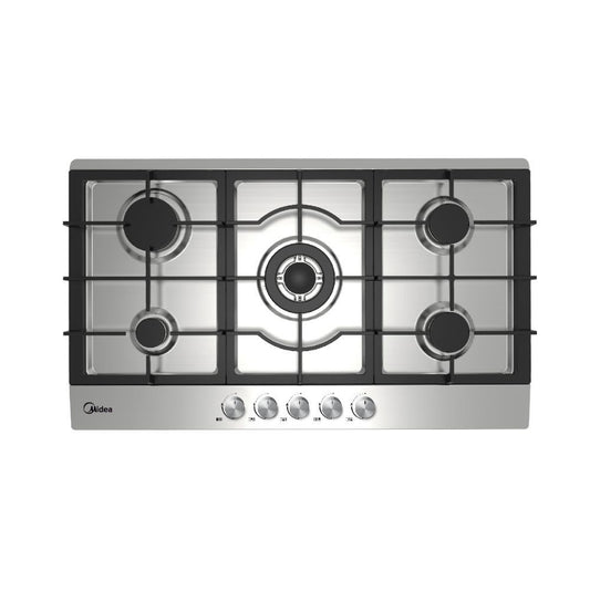 Midea, Gas Built-in 90CM 5 Burners Stainless