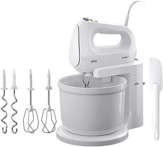 Braun, Multimix 2-In-1 Hand Mixer With Stand, 400W