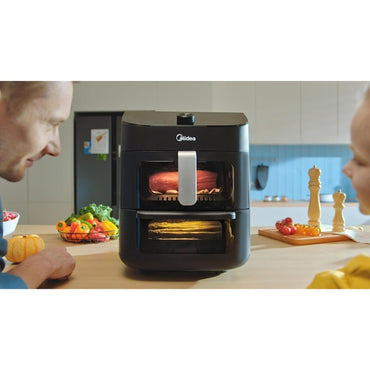 Midea, MAD1100DADK Smart Air Fryer With Digital Touch Control, 11L