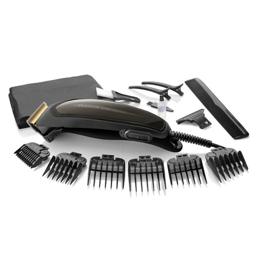 Taurus professional hair clipper, titanium blades,6W, Complete accessory kit
