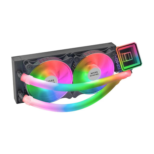 Mars, Gaming Ml-Ultra240 Watercooling Aio, Full Argb, Argb Tubes, Infinity Mirror, 500W Tdp, Available in Different Colors