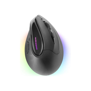 Mars, Gaming Mmsk, Tri-Mode Wireless Ergonomic Vertical Rgb Gaming Mouse, Bluetooth, 2.Gpro & Wired Connection, Huano Switches, 9 Buttons, Software, Available in Different Colors