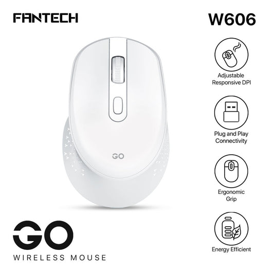 Fantech, W606 Go: Productive Wireless Mouse For Everyday Tasks