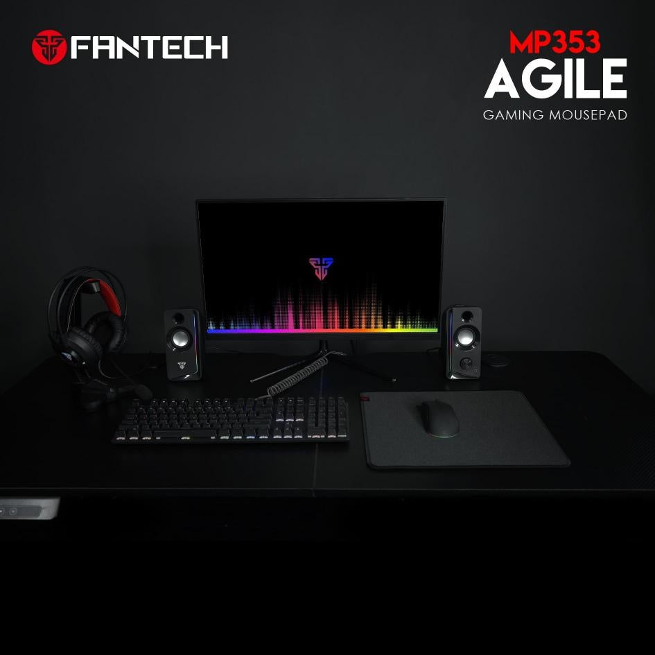 Fantech, Mp353 Agile Medium Gaming Mouse Pad (Black)