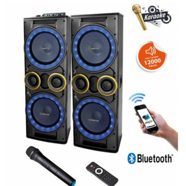 Professional Active Speaker With Disco Light Mr-1212N